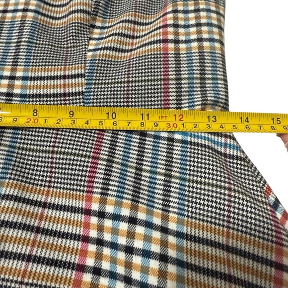 Anthropologie Moulinette Soeurs Plaid Fit & Flare Dress Women’s Size 4 - Picture 8 of 11